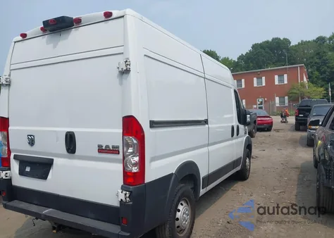 2019 Ram Promaster 2500 High Roof 136 Wb z USA, uszkodzony, nr VIN 3C6TRVCG5KE550921